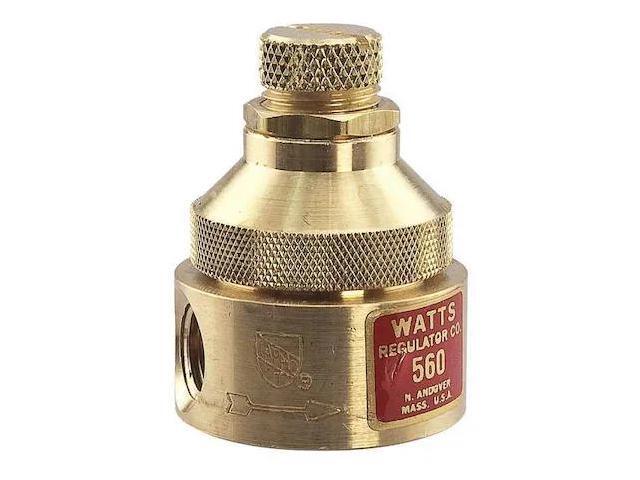 WATTS 1/8 LF560 0-125 Pressure Regulator,1/8 In,0 to 125 psi