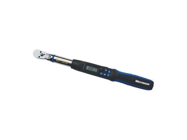 WESTWARD 6PAG1 Elect Torque/Angle Wrench,3/8 In,Flex