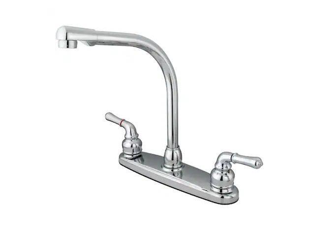 Kingston Brass KB750 Kitchen, Faucet, Polished Chrome