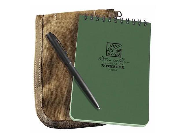 RITE IN THE RAIN 946-KIT Notebook Kit,4 x 6' Sheet Size