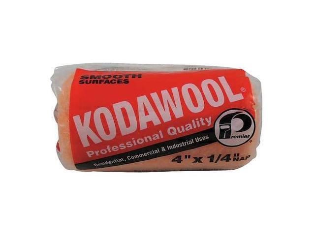 PREMIER 4KW2-14 4' Paint Roller Cover, 1/4' Nap, Polyester/Knitted Wool