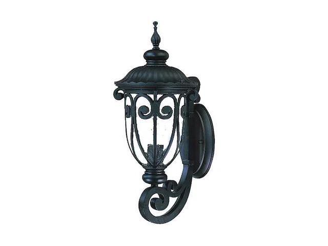 ACCLAIM LIGHTING 2101BK Wall Light,Matte Black,1-Light
