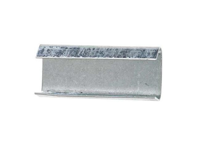 PARTNERS BRAND SSHD114OPEN Steel Strapping Seals, Open/Snap On Heavy Duty, 1