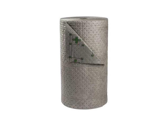 BRADY HT30 Sorbent Roll, 47 gal, 30 in x 150 ft, Universal, Gray, Polypropylene