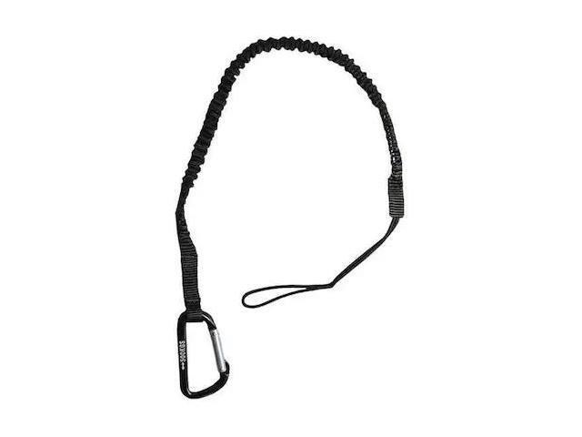 GEARKEEPER TL1-3008-10PK Tool Lanyard,44inL,Black,15lb,Carabiner