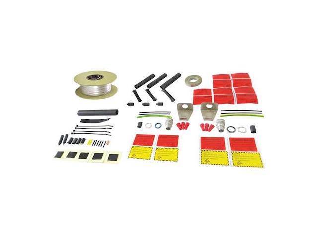 ZORO SELECT 13R076 Electric Heating Cable Kit, 240VAC, 100 ft Length