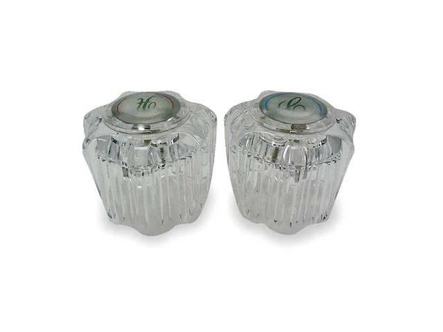 KISSLER & CO 95-1718 Acrylic Bar Knob Handle Kit, for use with 2170 & 2171