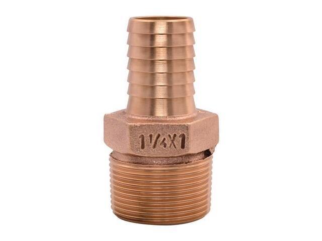 LEGEND VALVE 312-017 1' X 1-1/4' M BZE MALE ADAPTER