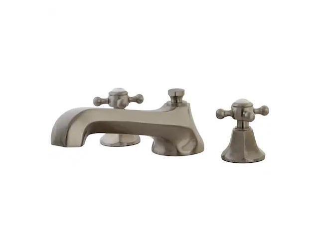 Kingston Brass KS4308BX Roman Tub Filler, Brushed Nickel