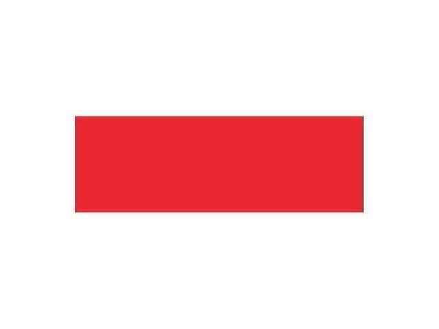 Tape Logic Inventory Rectangle Labels 3' x 9' Fluorescent Red 250/Roll DL637G