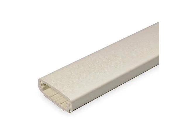 LEGRAND 800BAC Cover Plate Raceway, 800 Series, 1 Channel, 1-5/16 in W, 7/16 in