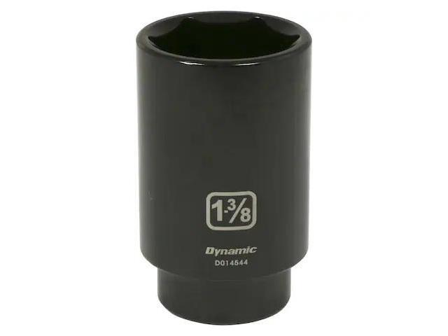 DYNAMIC D014544 1/2' Drive Deep Socket, Black Phosphate, Tools 1/2' Drive 6