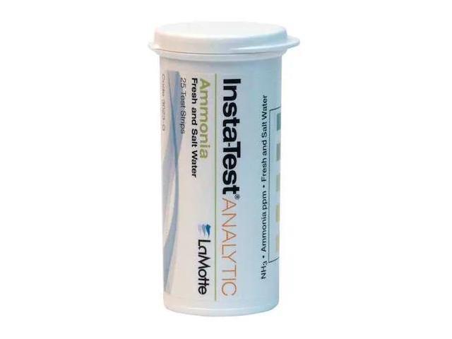 LAMOTTE 3023-G Test Strips,3 in L,1/4 in W,PK25