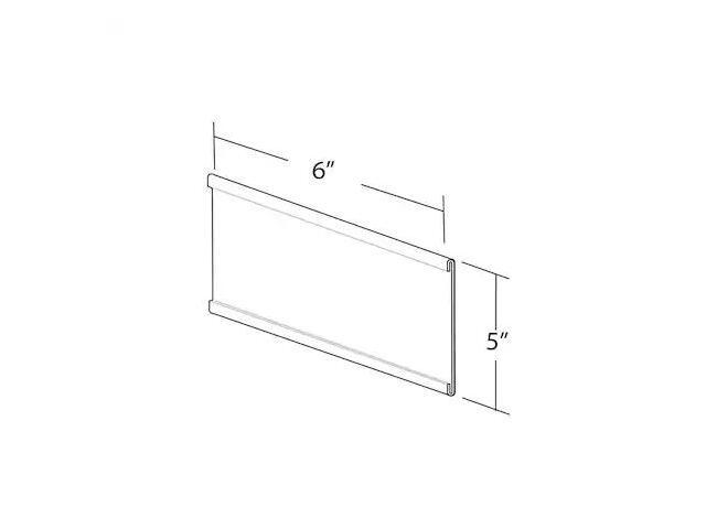 Azar Displays Nameplate 5 x 6-inch 10/Pack 199616
