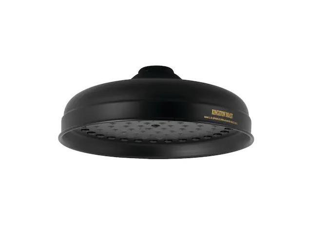 Kingston Brass K124A0 Victorian 8' OD Raindrop Shower Head with 91 Water Channels, Matte Black