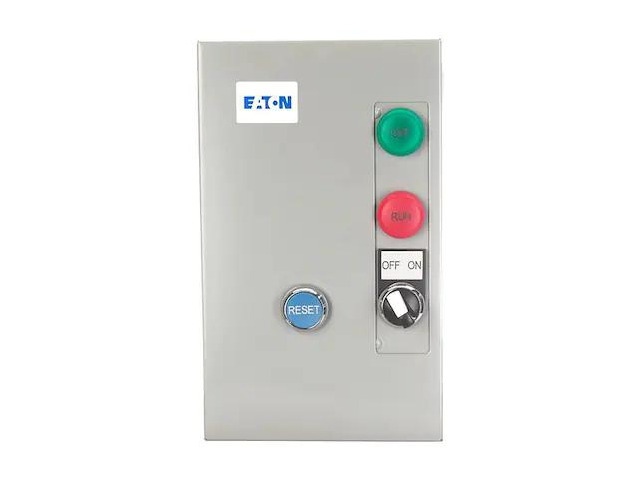 EATON ECX09C1EAA-R63/C Nonreversing IEC Magnetic Motor Starter, 1 NEMA Rating,