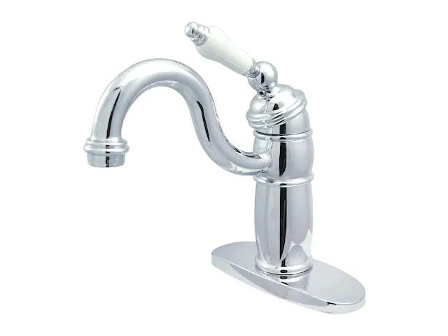 Kingston Brass Kb1481Pl Bar Faucet - 6 Inch Spout Reach - Polished Chrome Finish