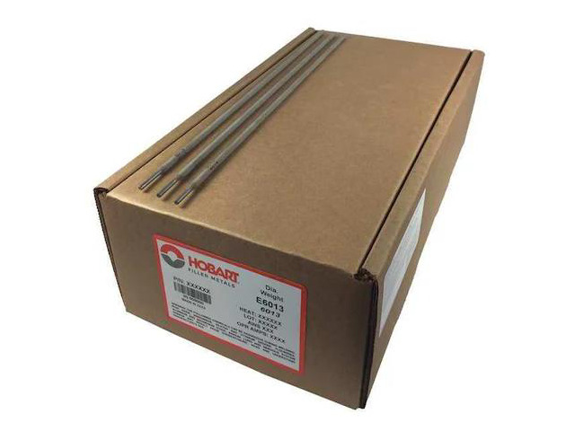 HOBART WELDING PRODUCTS 54JK83 14-1/2' Stick Electrode 1/8' Dia., AWS E6013, 50