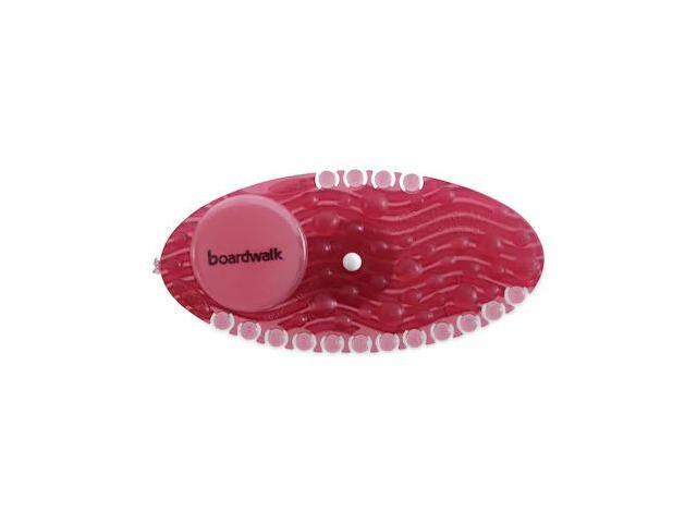 Boardwalk Curve Air Freshener Spiced Apple Solid Red 10/Box BWKCURVESAP