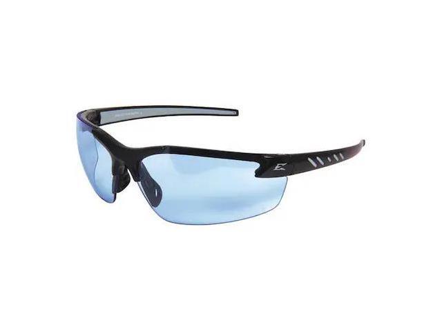 edge eyewear light blue safety glasses, scratchresistant, halfframe