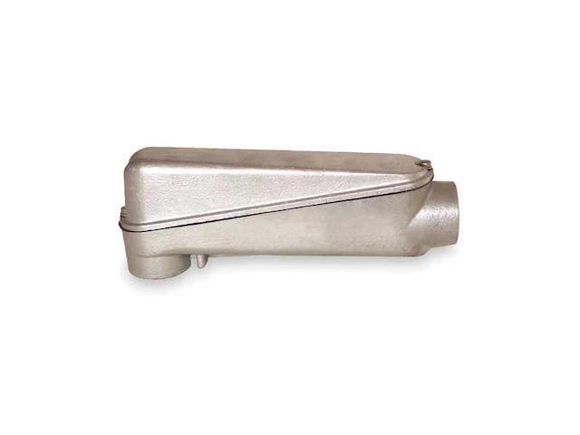 HUBBELL KILLARK MOLBD-2 Conduit Outlet Body,Aluminum,LB