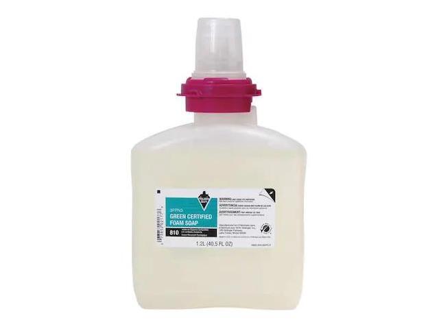 TOUGH GUY 3FPN3 1200 ml Foam Hand Soap Cartridge, PK 2