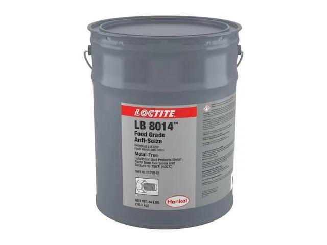 LOCTITE 1170163 Anti-Seize,Food Grade,5 gal,Pail LB 8014(TM)