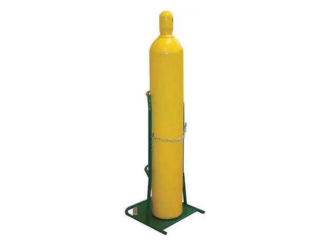 SAFTCART 260-1 Single Cylinder Stand,36 In. H,Steel