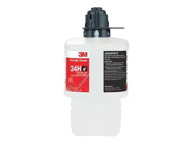 3M 34H Peroxide Cleaner Concentrate, 2L Bottle, Fragrance Free, Green