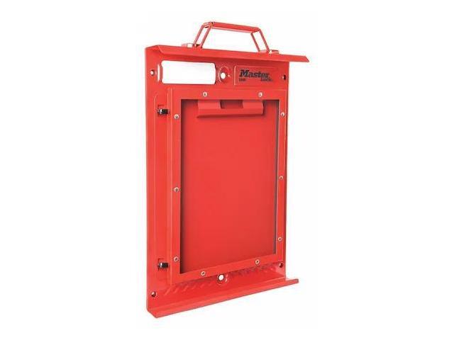 MASTER LOCK S3501 Portable Lockout Kit,Red,Case 17-3/8' H