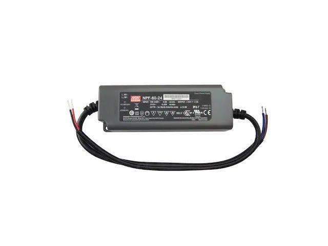 DIODE LED DI-CV-MW24V60W-277 Commercial Grade 24V DC Constant Voltage Driver,