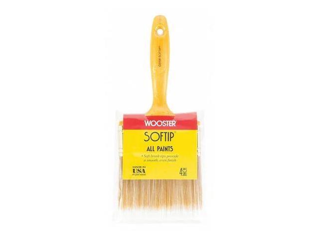 WOOSTER Q3108-4 4' Trim/Wall Soft, Synthetic Bristle Bristle, Paint Brush,