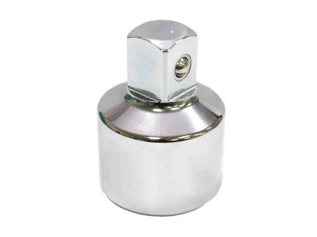WESTWARD 45J261 Socket Adapter, SAE, 1 pcs, Chrome