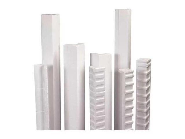 PARTNERS BRAND PF205 Foam Edge Protectors, 24 x 3 x 3, White, PK150 PARTNERS BRAND PF205 Foam Edge Protectors, 24 x 3 x 3, White, PK150