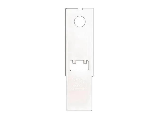 RHEEM AP8313-10 Thermostat Cover,Plastic,7' x 2'