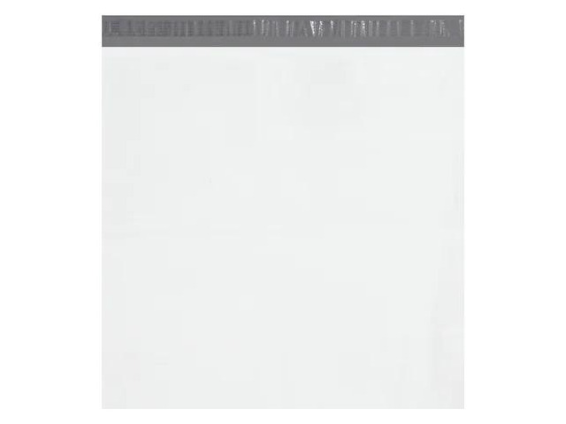 PARTNERS BRAND B912 Poly Mailers with Tear Strip, 24' x 24', White, PK200