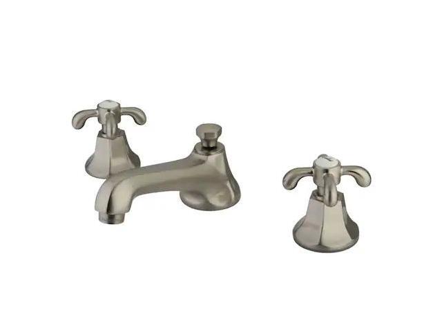 Kingston Brass KS4468TX French Country Two Handle 8' to 16' Widespread Lavatory