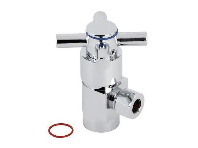 KINGSTON BRASS CD43301DX 1/2' IPSx3/8' O. D. Anti-Sz Qrtr Turn Ceramic Cartridge