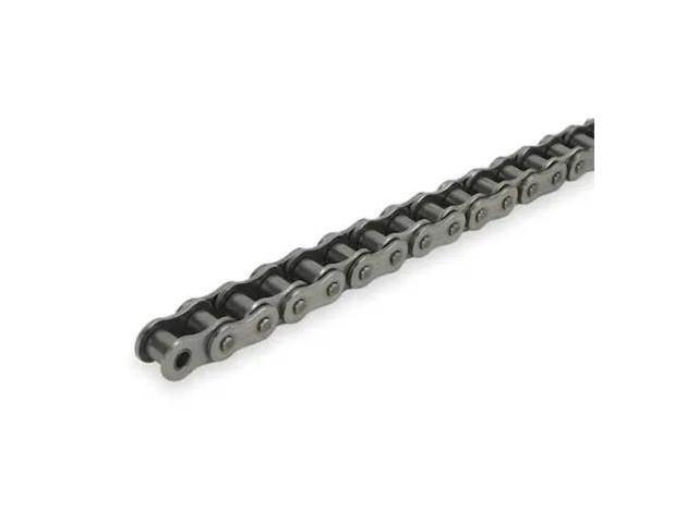 DAYTON 2YDZ5 Roller Chain,Riveted,40SS ANSI,10 ft.