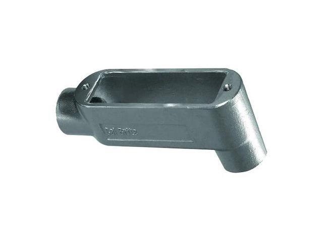 CALBRITE S60500LB00 Conduit Outlet Body w/Cover,1/2 In.