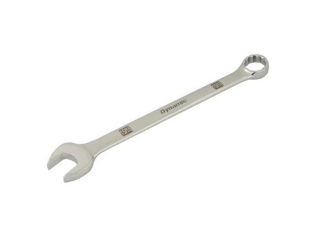 DYNAMIC D074030 Tools 15/16' 12 Point Combination Wrench, Mirror Chrome Finish