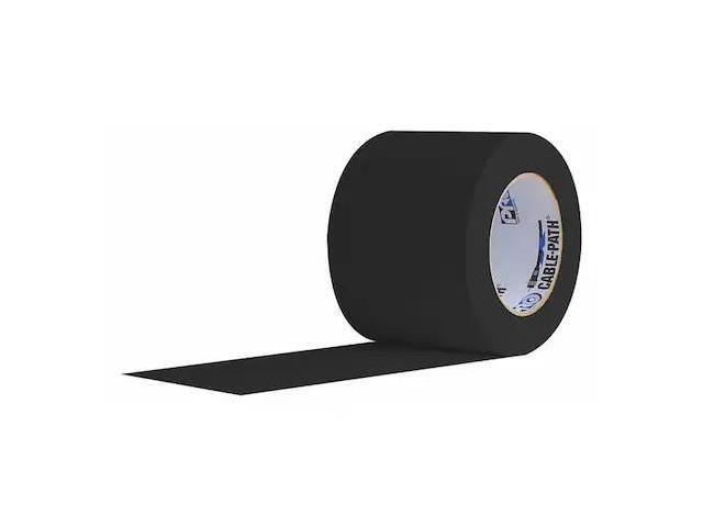 PROTAPES Cable Path Cable Path,30 yd. L,Black,4 in. W