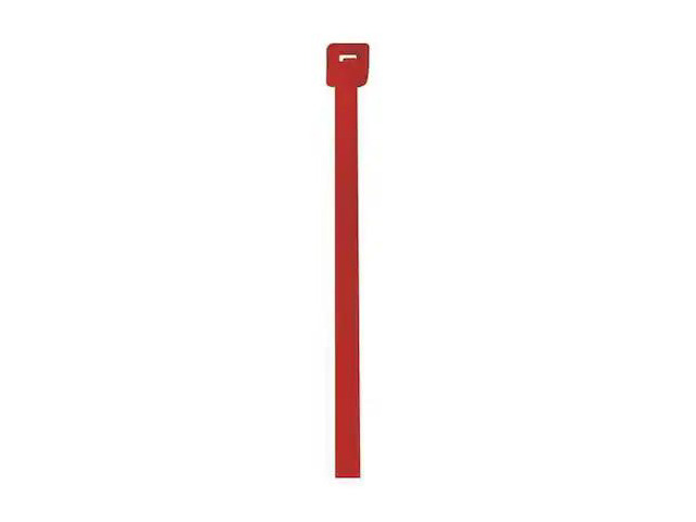 PARTNERS BRAND CT422B 4' L, Red Cable Tie, PK 1000
