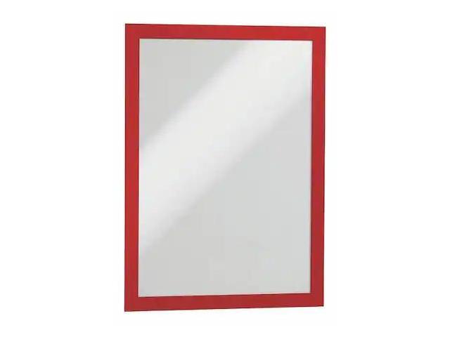 Durable Adhesive Frame Magnetic Seal Letter 8-1/2'x11' Red 476803
