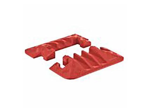 Checkers Hinged Cable Protector End Cap Polyurethane CPEC3X225-O