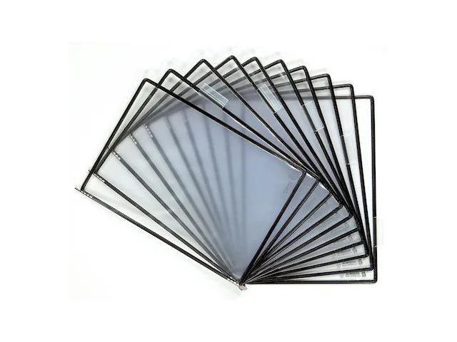 TARIFOLD P070E A4 Size Pivoting Pockets, PK10