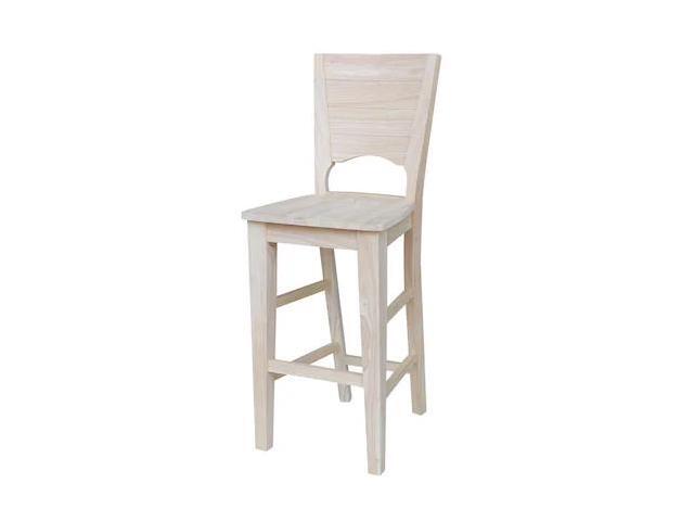 WHITEWOOD INDUSTRIES S-483 Solid Wood Canyon Solid Back Counter Height Dining