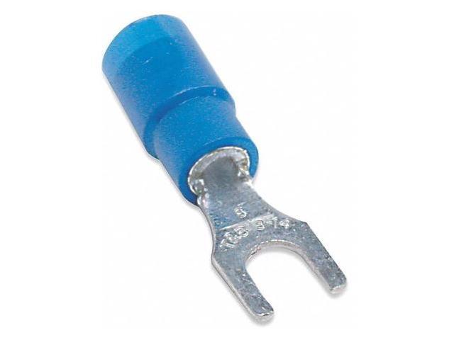 STA-KON 14RB-14F Fork Terminal, 1/4 in Stud Size, 14 AWG, 600 V, Vinyl