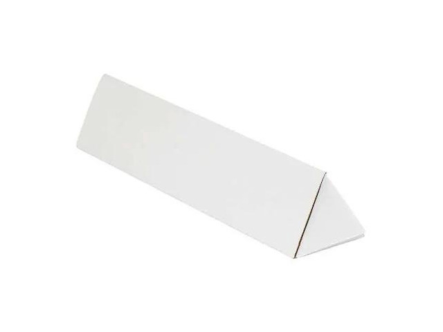 PARTNERS BRAND MTM218 Triangle Mailing Tubes, 2' x 18 1/4', White, 50/Bundle