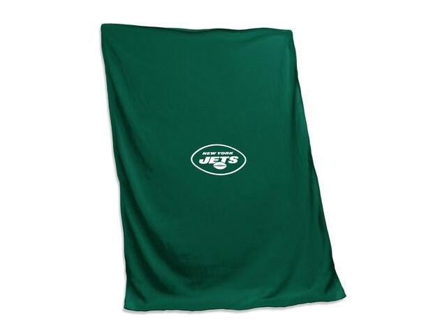 LOGO BRANDS 622-74 New York Jets Sweatshirt Blanket LOGO BRANDS 622-74 New York Jets Sweatshirt Blanket